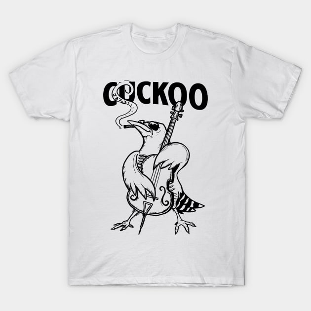 Cuckoo Bassman T-Shirt by LozArtProd